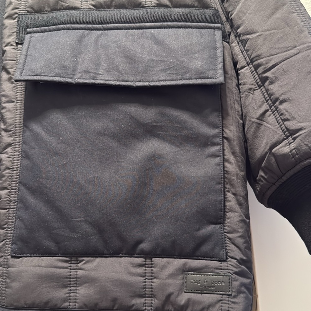 Rag & Bone Black Delta Liner Jacket - Picture 6 of 7